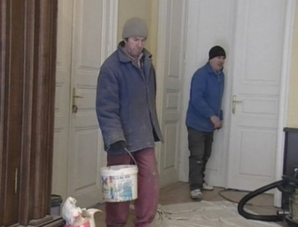 Fara presedinte, dar cu resedinta! Cum au loc lucrarile de amenajare a resedintei de pe strada Iorga