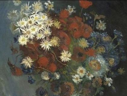 Comoara din spatele unui tablou aparent banal. Ce se ascunde in spatele acestei vaze cu flori Comoara din spatele unui tablou aparent banal. Ce se ascunde in spatele acestei vaze cu flori
