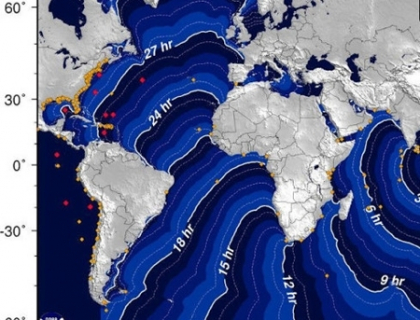 HARTA propagarii valurilor uriase. Unde ar putea ajunge tsunami-ul din Indonezia HARTA propagarii valurilor uriase. Unde ar putea ajunge tsunami-ul din Indonezia