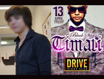 Timati i-a urat la multi ani lui Timka Plahotniuc, de pe scena clubului Drive! Cum s-au distrat tinerii