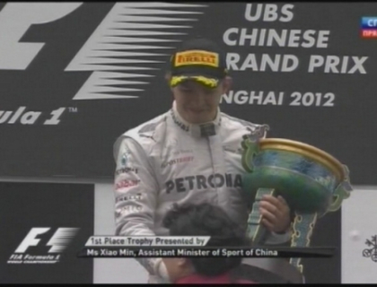 Surpriza la Formula 1. Neamtul Nico Rosberg a castigat Marele Premiu al Chinei