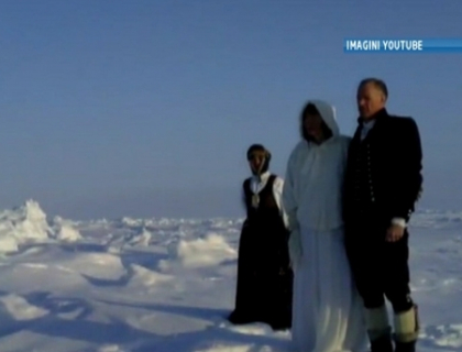 Casatorie mai putin obisnuita. Vezi cum arata o nunta... la Polul Nord 