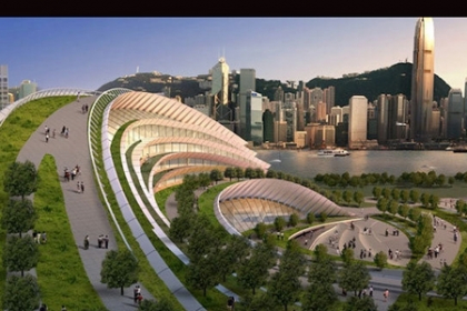 Chinezii vor revolutiona mersul cu trenul. Proiectul SF care va schimba fata Hong Kong-ului. FOTO Chinezii vor revolutiona mersul cu trenul. Proiectul SF care va schimba fata Hong Kong-ului. FOTO