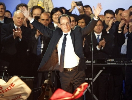 Discursul lui Hollande, dupa ce a aflat rezultatul alegerilor: "Francezii au ales schimbarea"