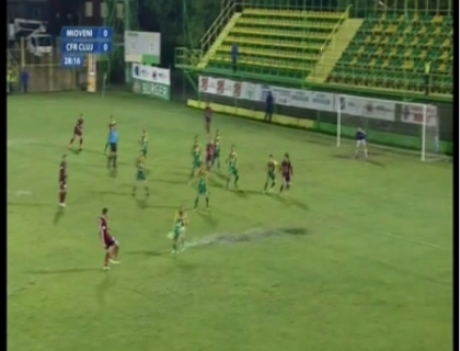 CFR Cluj defileaza in Romania! Feroviarii au spulberat cu 5 la 0 echipa CS Mioveni