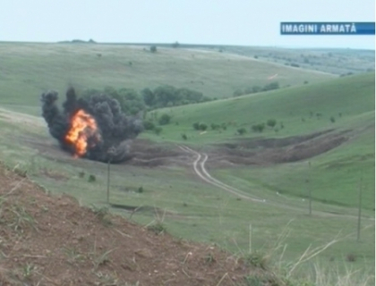Peste 250 de proiectile au fost explodate la poligonul din Bulboaca! Peste 250 de proiectile au fost explodate la poligonul din Bulboaca!