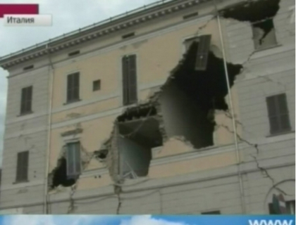 Cutremur de 5,8 pe Richter, in nordul Italiei: 15 MORTI! Cum l-au vazut moldovenii de la Bologna