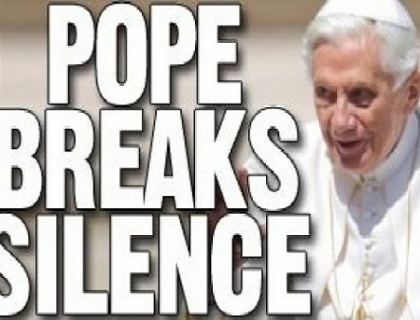 Papa Benedict rupe tacerea: primele cuvinte rostite despre fata nevazuta si corupta a Vaticanului Papa Benedict rupe tacerea: primele cuvinte rostite despre fata nevazuta si corupta a Vaticanului