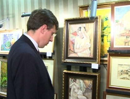 Seara capodoperelor la Chisinau: picturile lui Nicolae Grigorescu expuse pe muzica lui Enescu Seara capodoperelor la Chisinau: picturile lui Nicolae Grigorescu expuse pe muzica lui Enescu