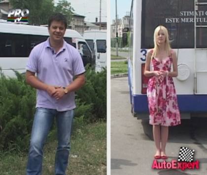 Cu maxi-taxiul sau cu troleibuzul? Andrei Tabuica si Elena Potorac te ajuta sa faci alegerea