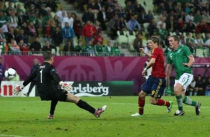 EURO 2012: Irlandezii pleaca acasa! Spaniolii i-au zdrobit categoric cu 4 la 0
