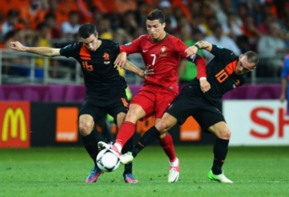 EURO 2012: Germania si Portugalia merg in sferturi! Cristiano Ronaldo, senzational!