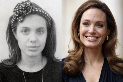 Angelina Jolie, eleva stranie care s-a transformat in diva perfecta! Cum arata in scoala. FOTO Angelina Jolie, eleva stranie care s-a transformat in diva perfecta! Cum arata in scoala. FOTO