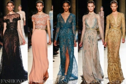 Creatii de poveste in colectia Elie Saab Haute Couture pentru toamna iarna - GALERIE FOTO Creatii de poveste in colectia Elie Saab Haute Couture pentru toamna iarna - GALERIE FOTO