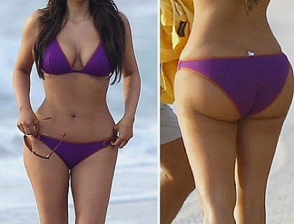 Kim Kardashian a vrut sa arate ca fundul ei nu are implanturi. Vezi ce gest a facut in fata tuturor