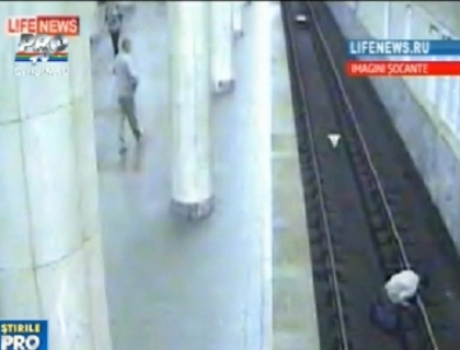 Imagini dramatice la Moscova. Un barbat s-a aruncat in fata trenului sub privirile mai multor martori