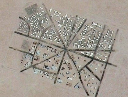 FOTO. Orasul construit in desert de catre armata americana, pentru a fi bombardat FOTO. Orasul construit in desert de catre armata americana, pentru a fi bombardat