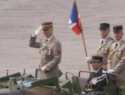 Eveniment spectaculos la Champs Elysees. Franta isi marcheaza Ziua Nationala cu o parada militara