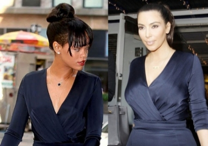 Rihanna, eleganta doar la inmormantare? Cum a asortat rochia purtata si de Kim Kardashian - FOTO Rihanna, eleganta doar la inmormantare? Cum a asortat rochia purtata si de Kim Kardashian - FOTO
