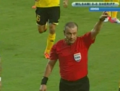 Arbitrul Veaceslav Banari, suspendat pe 5 etape pentru greseala comisa in Supercupa Moldovei Arbitrul Veaceslav Banari, suspendat pe 5 etape pentru greseala comisa in Supercupa Moldovei