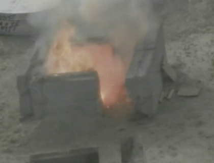 Bombele gasite in casa criminalului din Colorado, detonate! Imagini cu exploziile Bombele gasite in casa criminalului din Colorado, detonate! Imagini cu exploziile