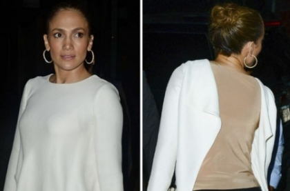 Jennifer Lopez, sexy intr-o pereche de pantaloni de piele extrem de mulati