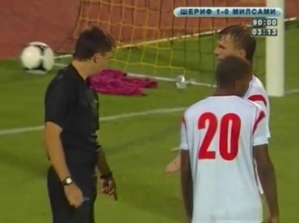 Faza controversata la meciul Sheriff - Milsami! Uite ce gol al orheienilor nu a validat arbitrul