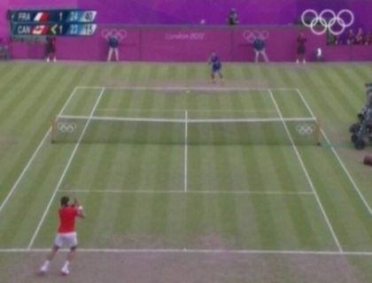 Jo-Wilfried Tsonga scrie istorie la Londra! A ajuns in optimi dupa cel mai lung meci din istoria JO Jo-Wilfried Tsonga scrie istorie la Londra! A ajuns in optimi dupa cel mai lung meci din istoria JO