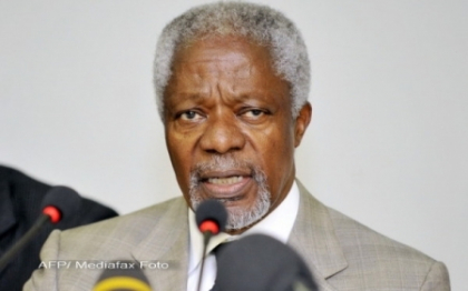 Kofi Annan a demisionat din functia de emisar international pentru Siria Kofi Annan a demisionat din functia de emisar international pentru Siria