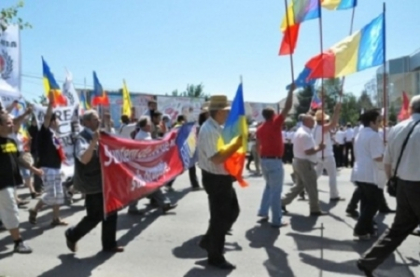 Marsul Unirii de la Balti s-a soldat cu trei cauze penale. Ce spune MAI