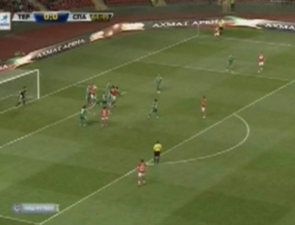 Spartak si-a dezamagit suporterii dupa ce a pierdut cu 1 la 2 partida cu Terek Groznii