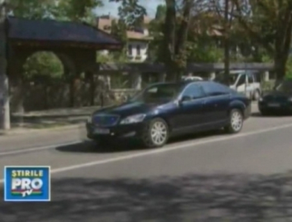 Traian Basescu a revenit la Palatul Cotroceni! Traian Basescu a revenit la Palatul Cotroceni!