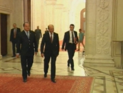 Presedintele Romaniei, Traian Basescu, si-a repus in functie consilierii Presedintele Romaniei, Traian Basescu, si-a repus in functie consilierii