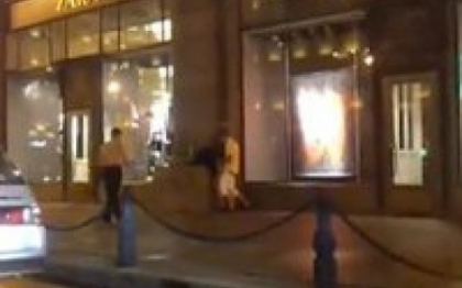 Tot traficul s-a blocat in orasul Sankt Petersburg. Oamenii nu s-au putut uita la altceva. VIDEO