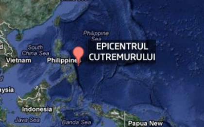Cutremur de 7,9 in estul Filipinelor. Alerta de TSUNAMI in Indonezia, Filipine si Palau
