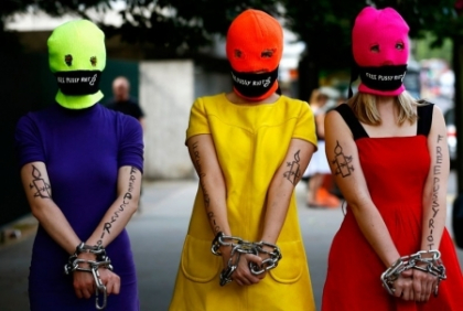 Pussy Riot sfideaza din nou autoritatile ruse! Actul incredibil intreprins impotriva lui Putin - VIDEO 