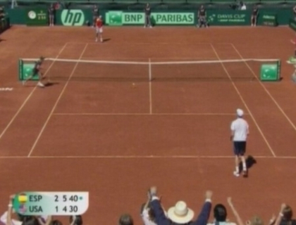 Spania, la un pas de finala. Ibericii conduc cu 2 la 0 in semifinalele Cupei Davis Spania, la un pas de finala. Ibericii conduc cu 2 la 0 in semifinalele Cupei Davis