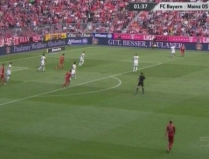 Victorii lejere pentru favoriti. Bayern Munchen a invins cu 3 la 1 formatia Mainz Victorii lejere pentru favoriti. Bayern Munchen a invins cu 3 la 1 formatia Mainz