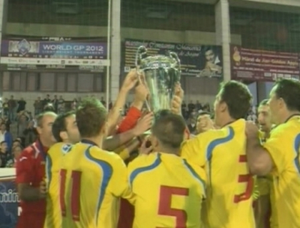 Visul frumos s-a incheiat! Moldova, eliminata in sferturi! Romania -  campioana europeana la minifotbal