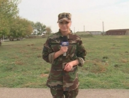 Misiune indeplinita! Anisoara Loghin a petrecut 24 de ore in armata. Cum isi descrie experienta - VIDEO