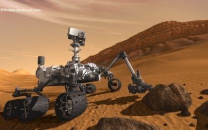 Robotul Curiosity transmite date surprinzatoare despre planeta Marte. "Este foarte cald aici"