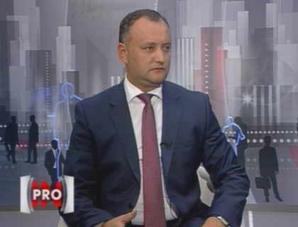 In PROfunzime din 8 octombrie, cu Igor Dodon In PROfunzime din 8 octombrie, cu Igor Dodon