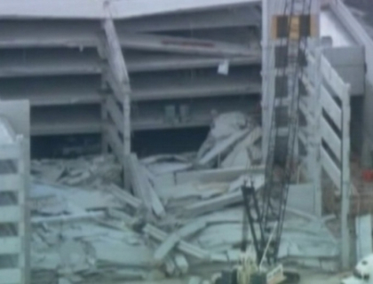 Tragedie in SUA! O parcare supraetajata din Miami s-a prabusit
