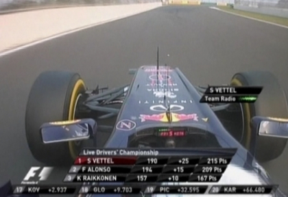 Sebastian Vettel, cu 6 puncte in avans spre un nou titlu! L-a surclasat pe Alonso dupa o victorie superba Sebastian Vettel, cu 6 puncte in avans spre un nou titlu! L-a surclasat pe Alonso dupa o victorie superba
