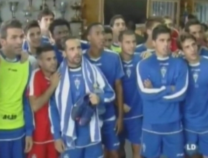 O echipa din Liga a treia s-a exaltat cand a auzit cine ii va fi  adversar in Cupa Spaniei