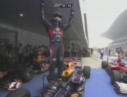 Vettel ataca un nou titlu. A obtinut a patra victorie consecutiva in Asia