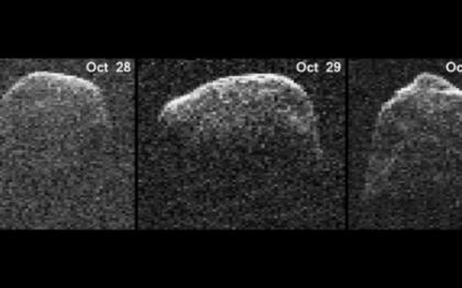 Imagini spectaculoase de pe radar cu asteroidul care a ajuns mai aproape ca niciodata de Pamant Imagini spectaculoase de pe radar cu asteroidul care a ajuns mai aproape ca niciodata de Pamant