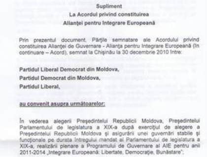 FOTO. Mult discutatul SUPLIMENT la acordul AIE. VEZI AICI ce au convenit liderii Aliantei FOTO. Mult discutatul SUPLIMENT la acordul AIE. VEZI AICI ce au convenit liderii Aliantei
