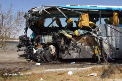 Turisti americani, morti in Egipt, dupa ce autocarul lor s-a ciocnit de un camion