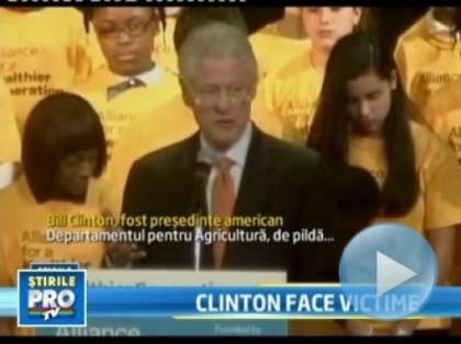 O tanara a lesinat in SUA, in timpul discursului lui Bill Clinton